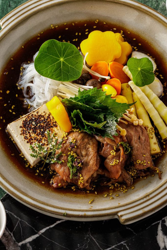 Large dish - Kobe beef sukiyaki