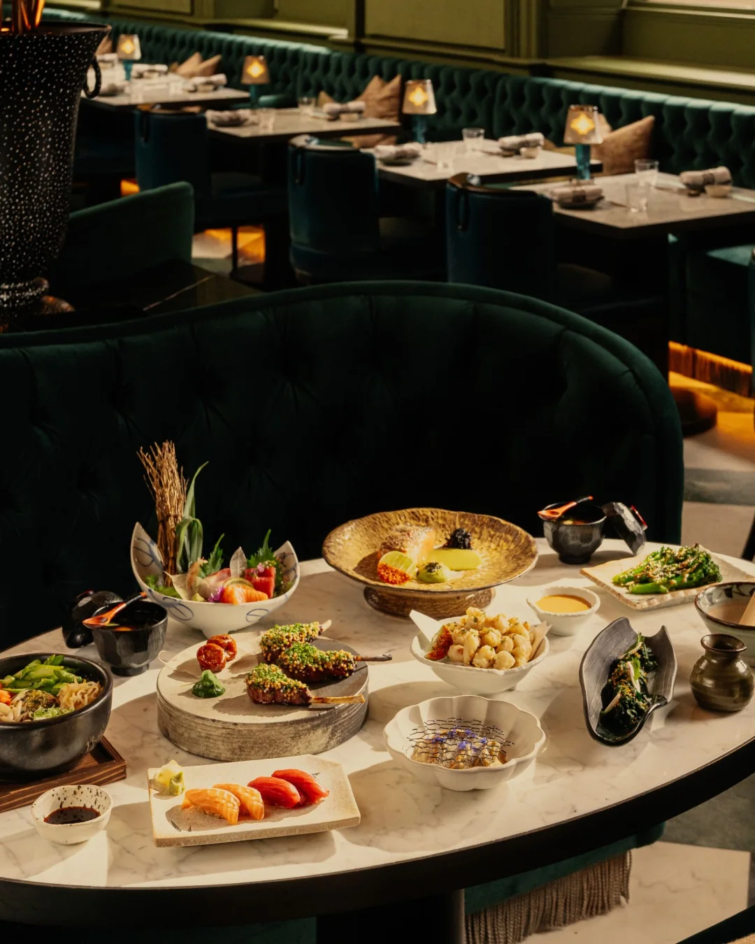 Aki London restaurant near Wigmore Hall offering pre‑concert Japanese fine dining and cocktails